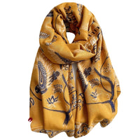 Celebrity Style Imitation Cashmere Sun Protection Shawl Scarf for Summer