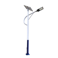 Solar Powered Street Light with Pole for Outdoor Municipal and Rural Lighting