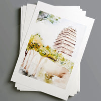 200gsm Wood Pulp Watercolor Paper for Acrylic Gouache Sketching