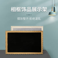 Wall-Mounted Jewelry Display Frame for Earrings and Necklaces