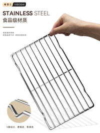 Reusable BBQ Grill Mesh Mat for Grilling and Draining