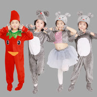 Kids' Mouse Costume Set with Headpiece for Stage Performance