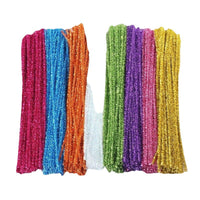 Glitter Pipe Cleaners for DIY Craft Projects and Flower Bouquets