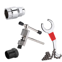 Bicycle Repair Tool Kit for Mountain Bikes, Chain Breaker, Flywheel and Bottom Bracket Removal Tool