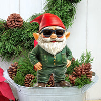 Christmas Gnome Santa Gingerbread Man Tree PVC Yard Garden Holiday Decoration Stakes