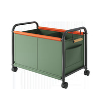 Large Capacity 4-Wheel Rolling Storage Cart for Toys and Sundries