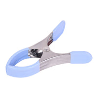 Stainless Steel Quilt Clips with Soft Grip, Large Windproof Clothes Pegs for Balcony Drying