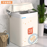 Washing Machine Cover Top Load Waterproof Dustproof Sunscreen Thick Oxford Fabric