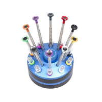 10-Piece Precision Screwdriver Set with Metal Octagonal Handle