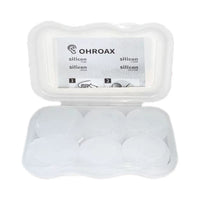 Silicone Noise Cancelling Earplugs for Sleeping, Swimming, and Travel with Storage Case