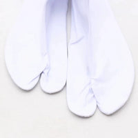 Japanese Traditional Cotton Tabi Socks with Four Clasps for Geta Kimono