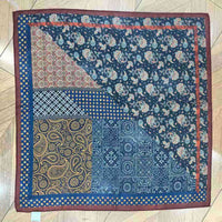Vintage Floral Oil Painting Silk Scarf for Women, Thin Necktie, Travel Headscarf, Versatile Accessory