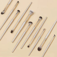 5-Piece Portable Eye Makeup Brush Set with Bag