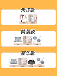 Large Indoor Cat Cage with Litter Box Space and Cat House