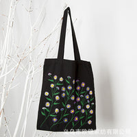 Sashiko Embroidery DIY Canvas Bag Kit for Beginners