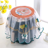 Air Fryer Dust Cover Lace Fabric Kitchen Appliance Protector