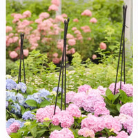 Adjustable Triangular Plant Support Trellis for Climbing Plants and Potted Flowers