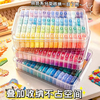 Perler Bead Storage Organizer Box with Individual Compartments