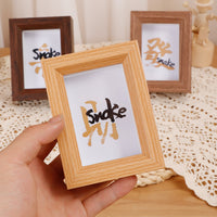 Miniature Photo Frame for Wedding Certificates and Instant Prints, DIY Desktop Display
