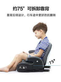 Bebelock Car Booster Seat for Kids 3-12 Years Old, Portable and Simple