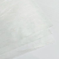 Japanese Washi Paper - Ultra-Thin Fiber Art Paper for Embossing and Backgrounds (Single Sheet)