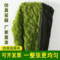 Artificial Moss Mat Realistic Faux Green Moss for Micro Landscape and Decor