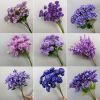 Artificial Peony and Tulip Flower Stems for Wedding Decor