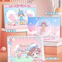B5 Release Paper Notebook for Stickers and Washi Tape Collection