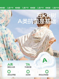 KK Tree Baby UV Protection Cloak Lightweight Hooded Sun Protection Jacket for Infants and Toddlers