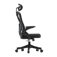 Ergonomic Office Chair with Adjustable Height and Lumbar Support, Swivel Desk Chair for Study and Work