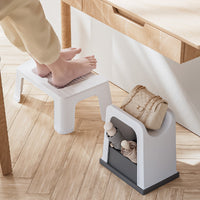 Ergonomic Under Desk Footrest with Massage Surface for Office and Living Room