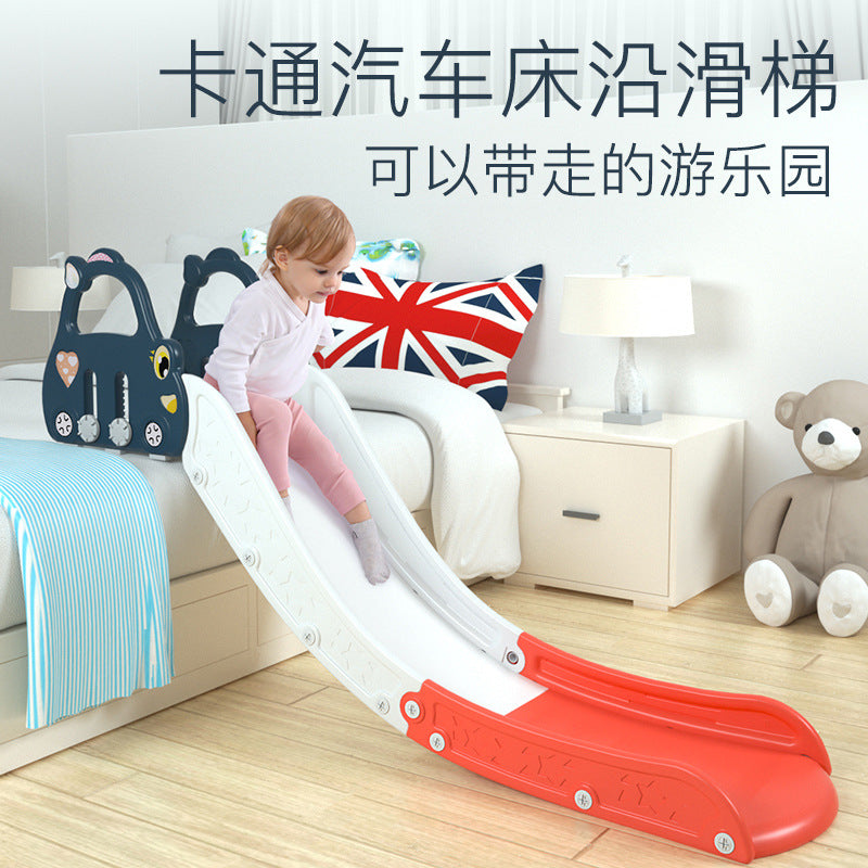 Foldable Indoor/Outdoor Kids Slide with Ladder for Toddlers and Babies