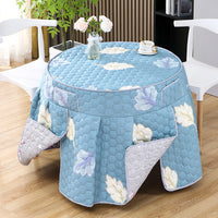Thickened Round Electric Heater Tablecloth Cover Modern Minimalist Design