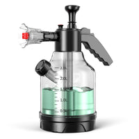 3L Pressure Sprayer for Car Wash Foam, Wax, and Garden Use with Pressure Relief Valve