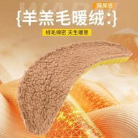 Winter Lambswool Warm Insoles for Shoes, Soft and Elastic, Thickened Plush, for Casual and Sports Footwear