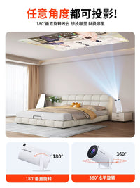 MAGCUBIC HY300Pro/Ultra 5G WiFi Portable Projector for Home, Bedroom, Dorm, Phone Connectivity, Gaming, HDMI