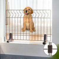 Amazon Small Pet Playpen Free Assembly Isolation Gate Simple Dog House Indoor Household Dog Fence Door Stop