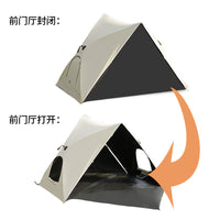 Portable Hexagonal Pop-Up Camping Tent with UV Protection for Outdoor Beach Park