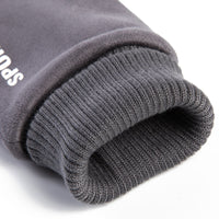 Men's Winter Warm Touchscreen Cycling Gloves Suede Windproof Cold-Resistant