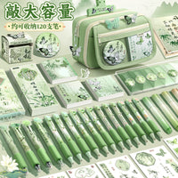 Chinese Style Stationery Gift Set for Students, High-Value Retro Design