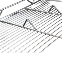 Stainless Steel Meat Drying Rack with Mesh Tray for Butcher Shops and Home Use