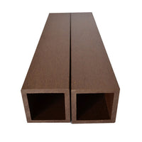 WPC Hollow Square Post for Outdoor Fencing and Railings, 50x50mm