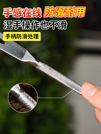 Mini Garden Soil Rake for Potted Plants, Loose Soil and Pressing Tool