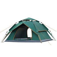 Automatic Pop-Up Camping Tent for 3-4 People - Portable, Waterproof, UV Protection