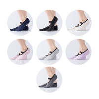 Women's Backless Non-Slip Yoga Pilates Dance Socks