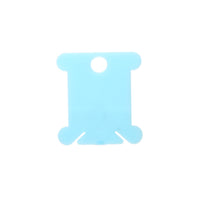 Candy Color Cross Stitch Floss Bobbins Plastic Translucent Frosted Thread Organizer Cards Winding Boards