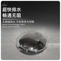 Pop-Up Bathroom Sink Drain with Overflow, All-Copper Construction