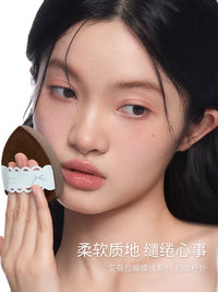 Everbab Bowknot Marshmallow Makeup Sponge for Liquid Foundation and Powder, Wet and Dry Use