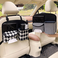 Car Backseat Organizer with Multiple Pockets for Storage and Tidiness