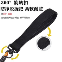 Dog Training P-Leash with Anti-Pull Feature for Small to Large Dogs, Steel Wire Pet Leash